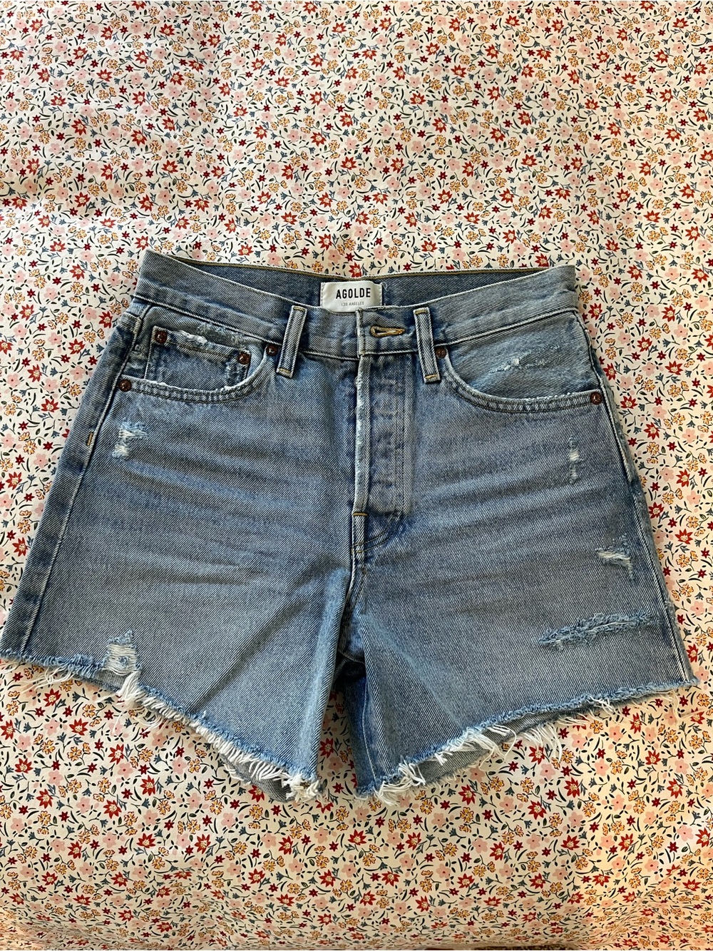 AGOLDE Parker Long Shorts